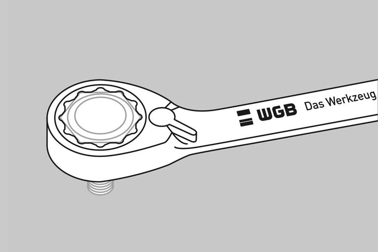 Unealtă cu clichet WGB