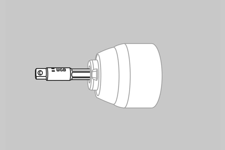 Cheie tubulară cu logo WGB