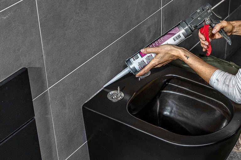 Aplicați articulația din silicon