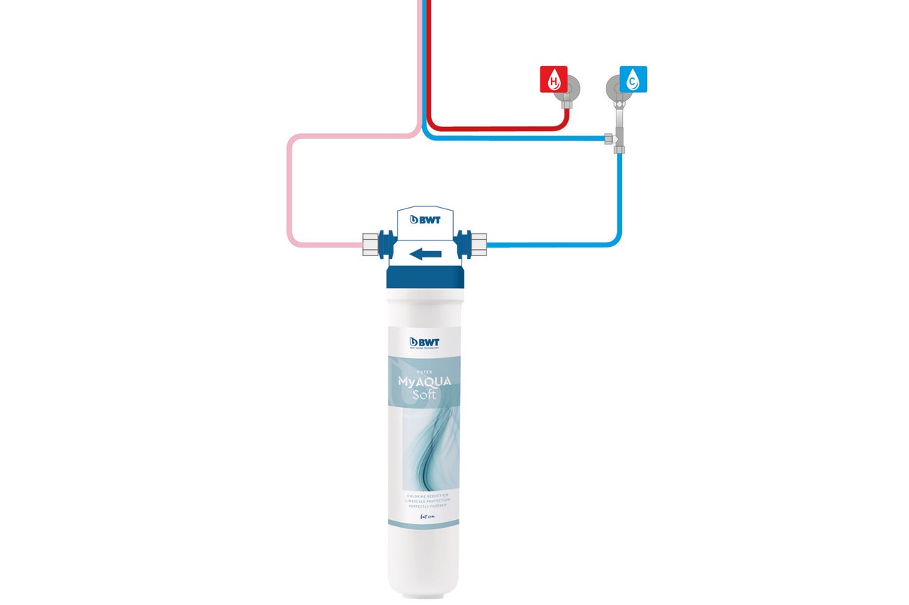 Instalare filtru de apă BWT MyAqua Soft