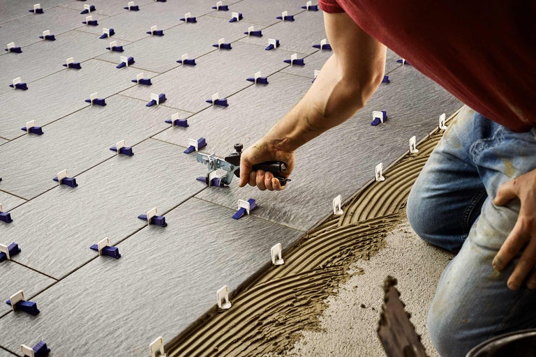 Modul de așezare al plăcilor de ceramică