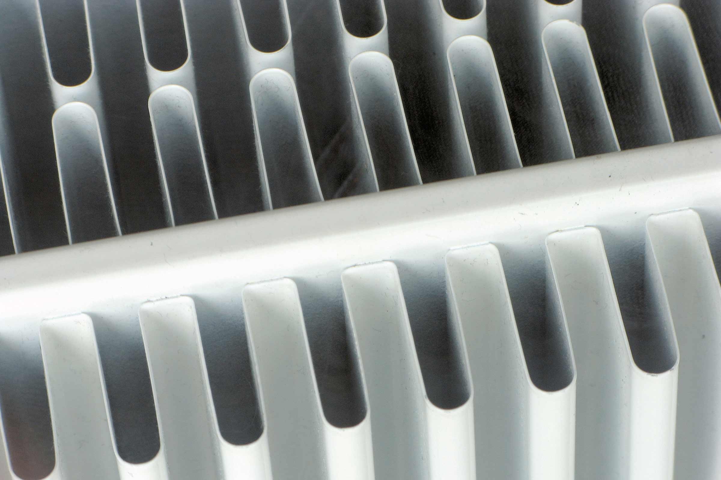 Prim-plan cu un radiator