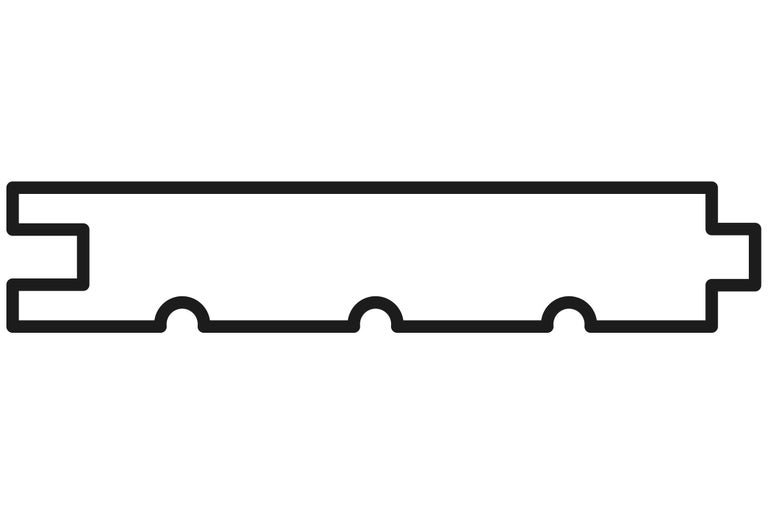 Simbol de conectare lemn profilat