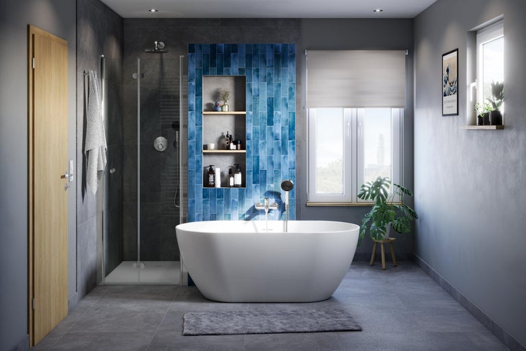 Baie cu cadă freestanding: ghid complet pentru alegere, amplasare și instalare corectă