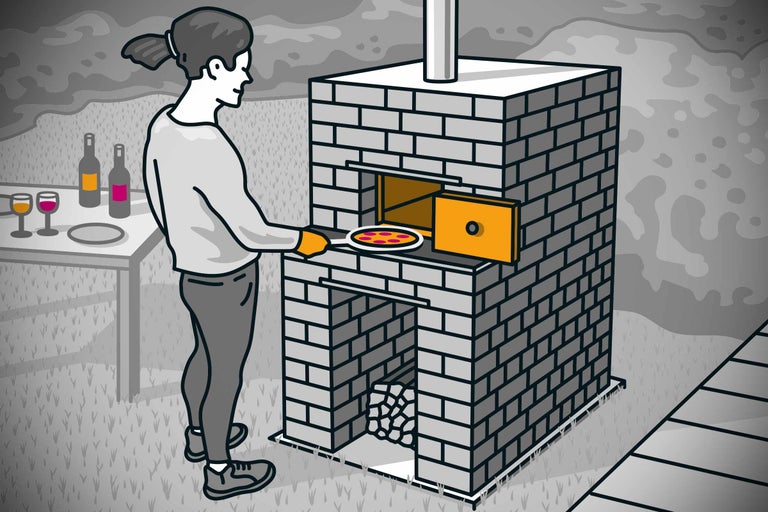 Construiți-vă propriul cuptor de pizza