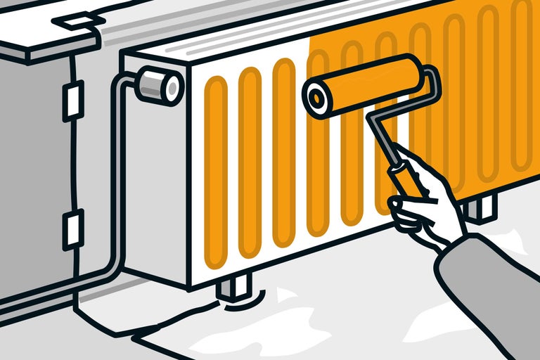 Lakovani Radiatoru Vopsirea radiatoarelor | HORNBACH