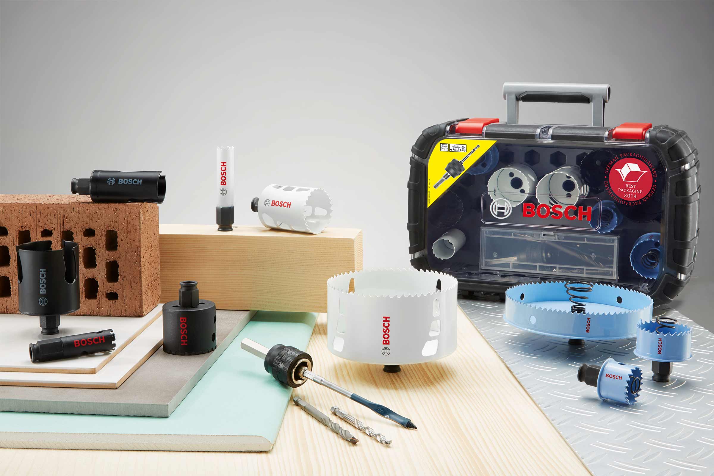 Set de freze rotative Bosch cu cutie de depozitare