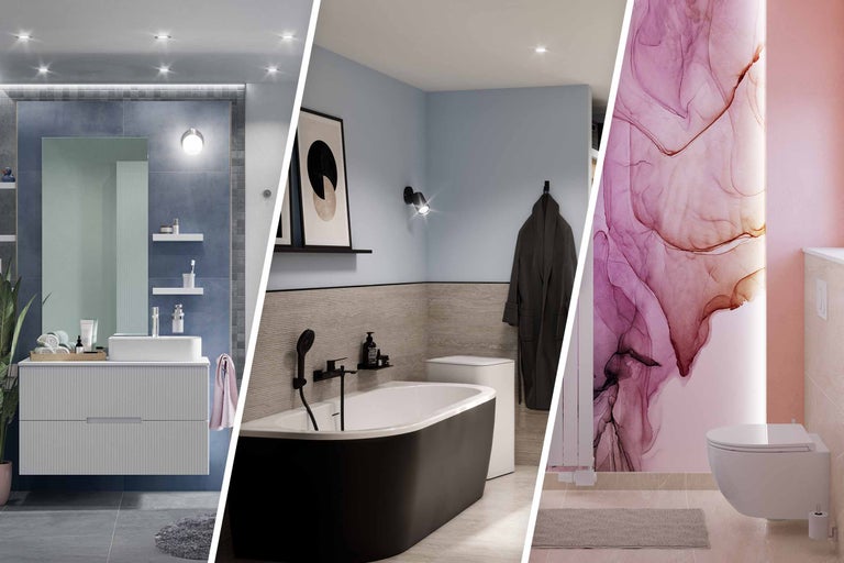 Idei amenajare baie - conceptele HORNBACH