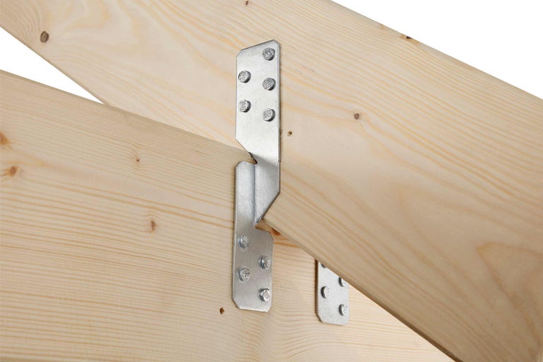 Suport metalic pentru căpriori pentru îmbinarea lemnului