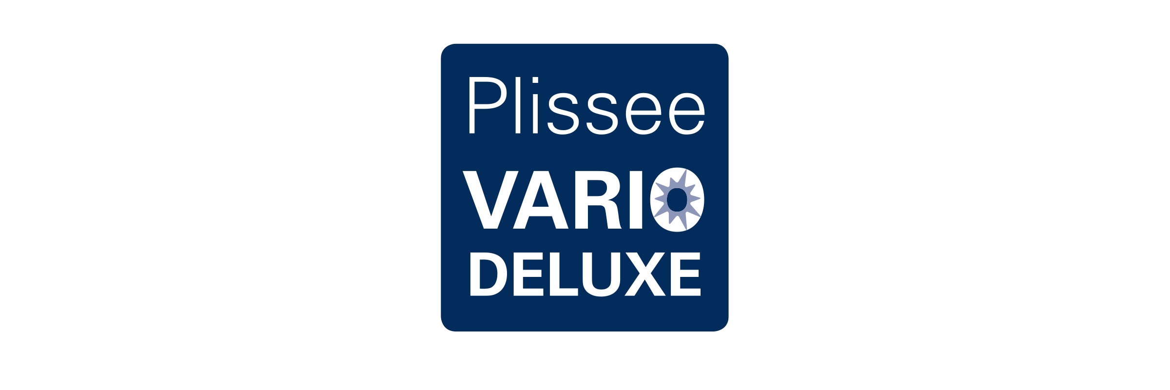 Logo Plissee Vario Deluxe