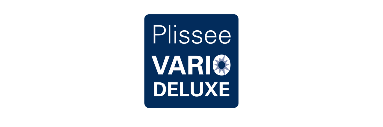 Logo Plissee Vario Deluxe