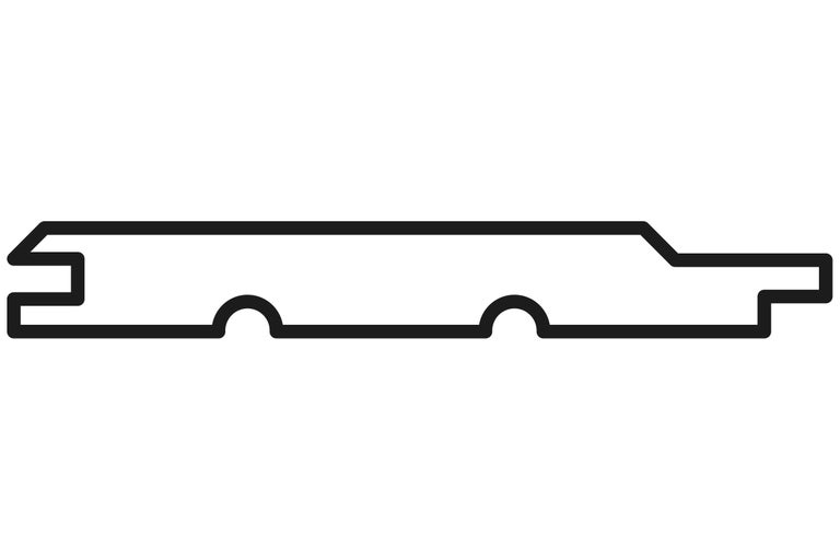 Profilul scândurii cu nut și feder