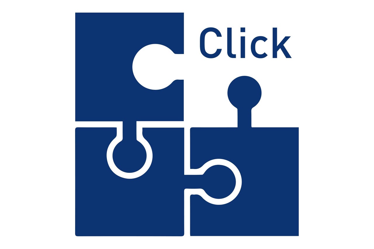 Simbol puzzle Click
