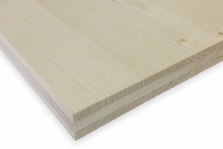 Placă din lemn stratificat din molid