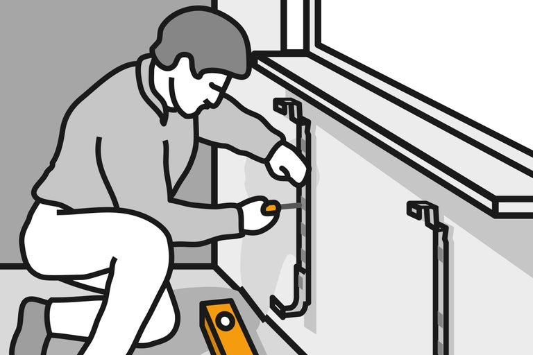 Montare Radiator Montarea radiatoarelor | HORNBACH