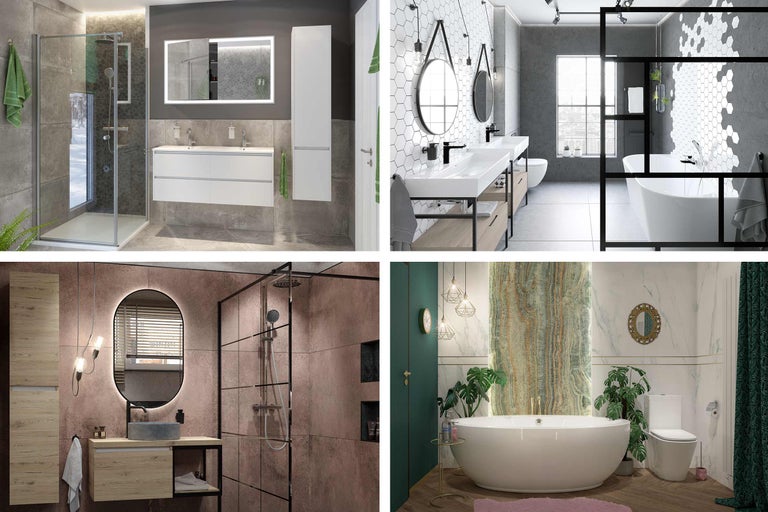 Idei amenajare baie - conceptele HORNBACH