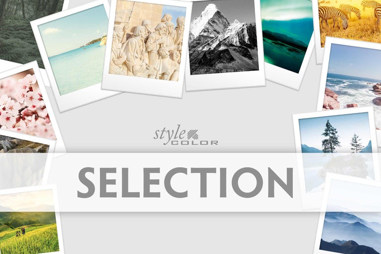 Style Color Selection cu diferite motive fotografice