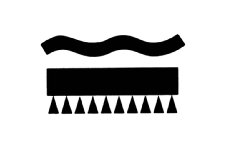 Simbol pentru încălzire prin pardoseală