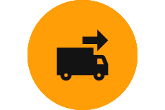 Simbol de expediere: Transport cu camionul