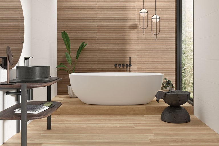 Inspiratie pentru placi cu aspect de lemn
