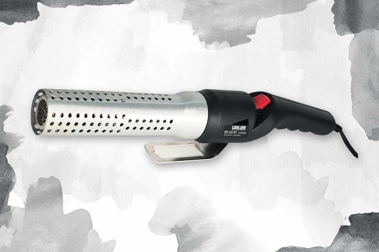 Aprinzător electric pentru grătar cu mâner și tijă metalică