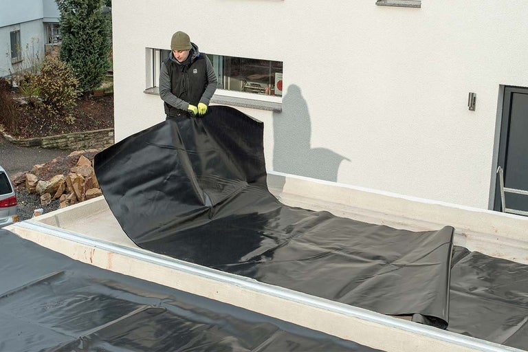 Lipirea foliei EPDM