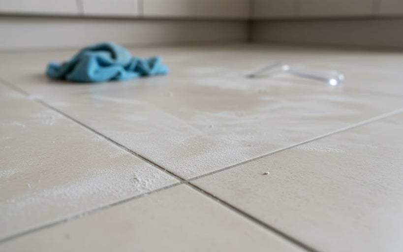 Cu ce se curăță chitul uscat de pe gresie: soluții eficiente pentru îndepărtarea chitului întărit