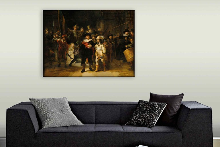 Pictura Rondul de noapte deasupra unei canapele