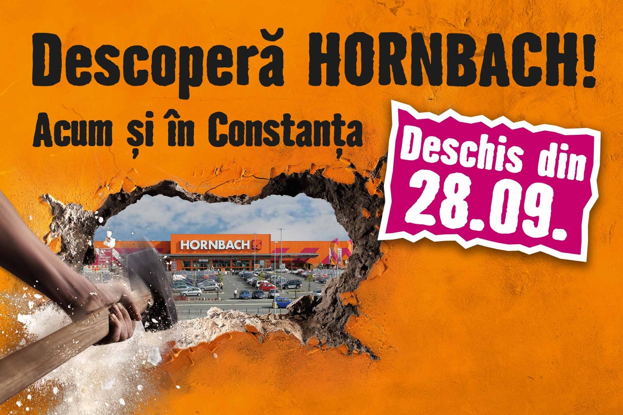 Magazinul Hornbach din Constanta se va deschide pe 28.09.