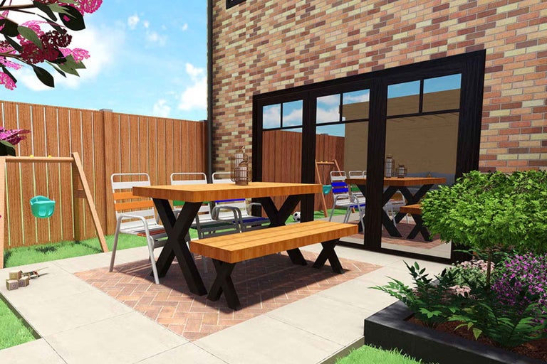 Amenajarea grădinii pentru familie