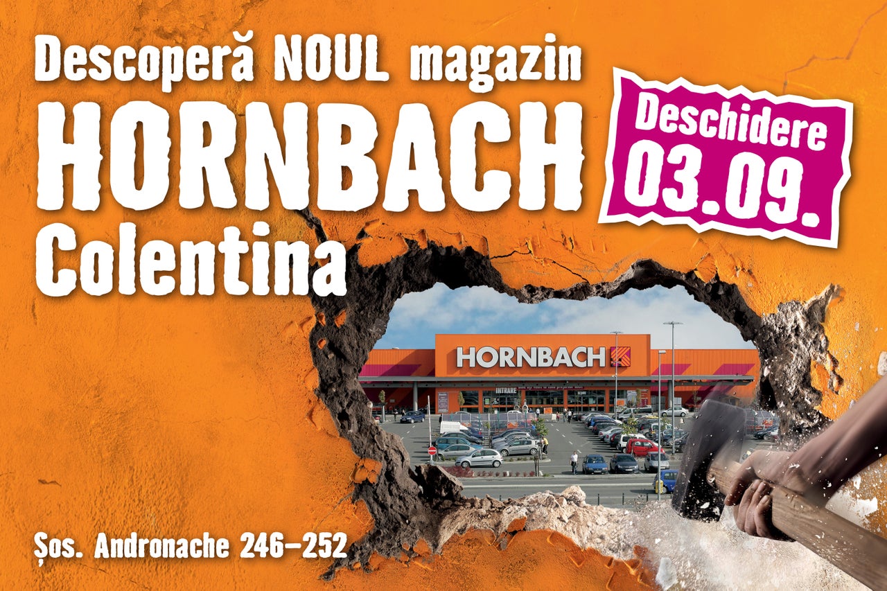 Deschiderea magazinului Hornbach Colentina pe 03.09.