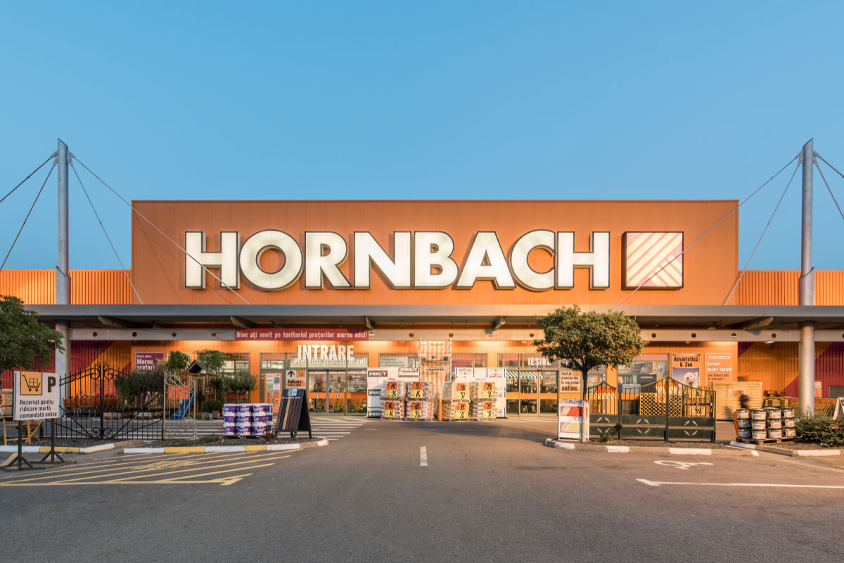 Exterior magazin de bricolaj Hornbach