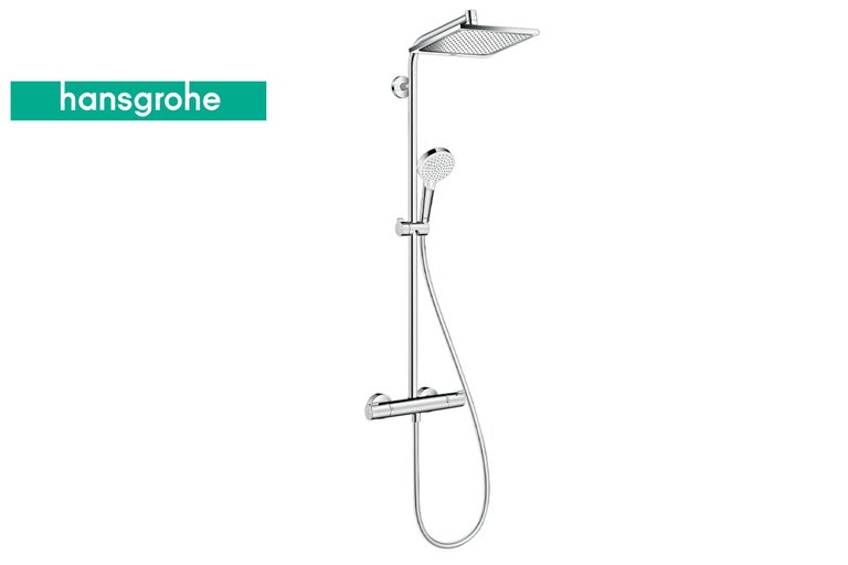 Sistem de duș Hansgrohe cu duș de cap și duș de mână
