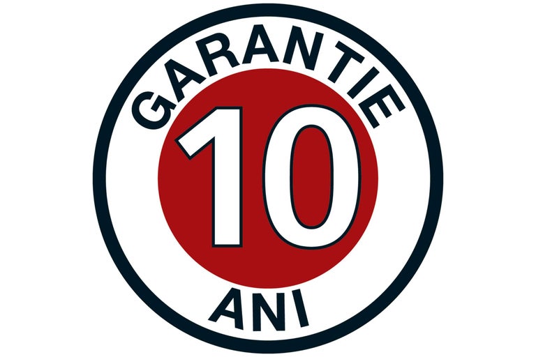 Simbol pentru garanție de 10 ani