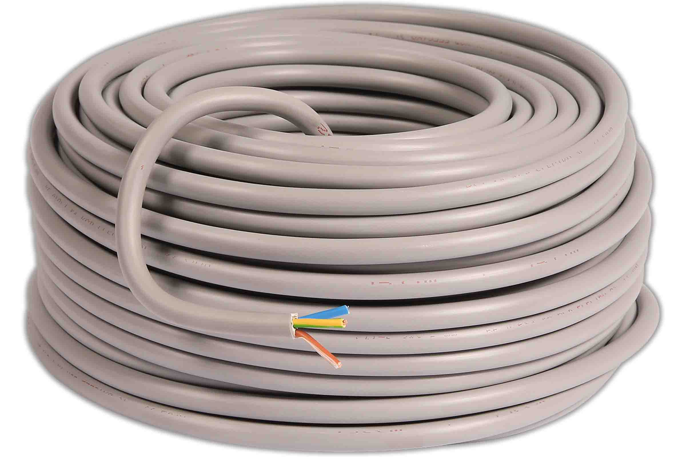 Cablu electric în formă de inel cu trei fire