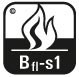 Simbol de protecție împotriva incendiilor Bfl-s1
