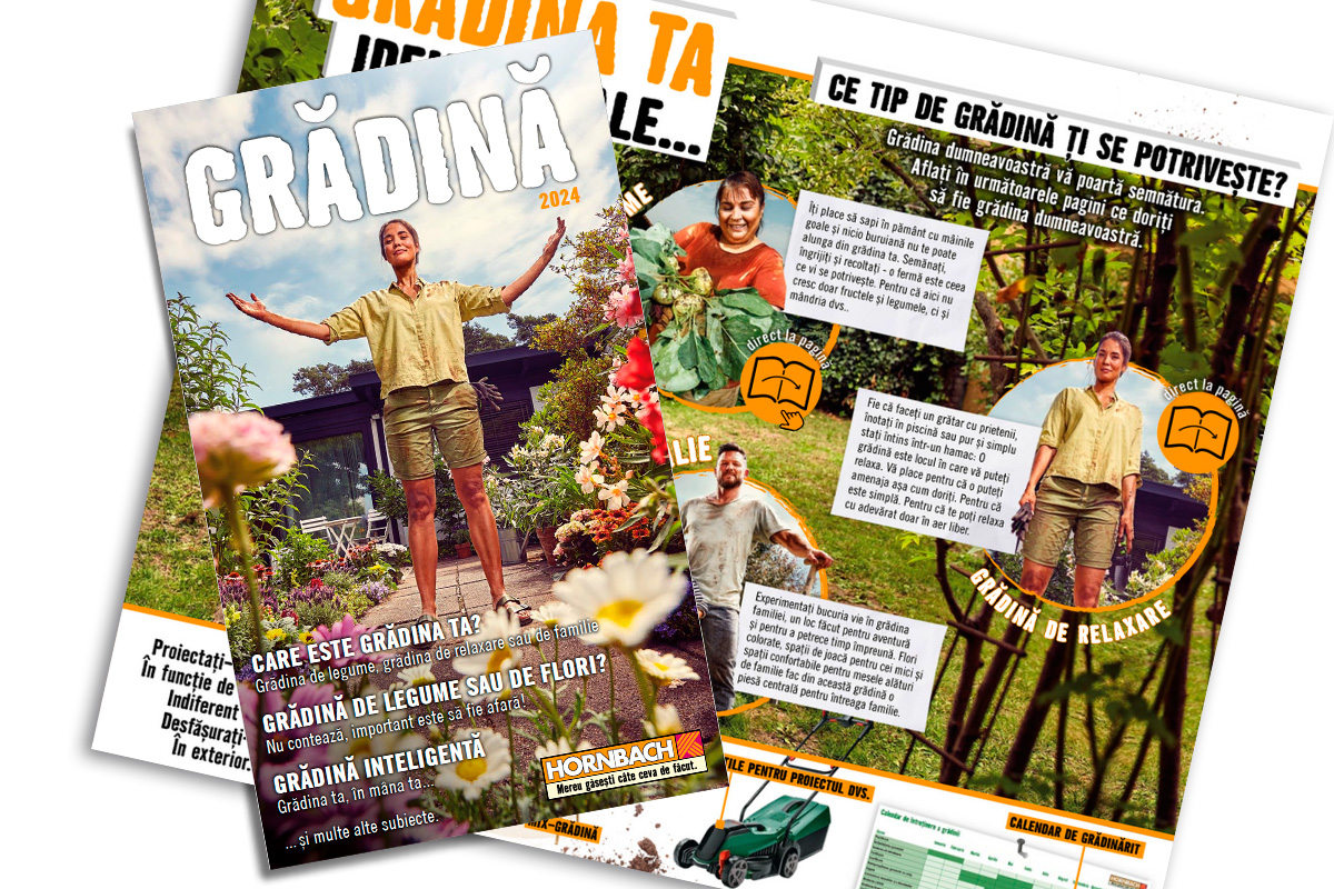 Mai multe reviste românești de grădinărit din magazinul online Hornbach