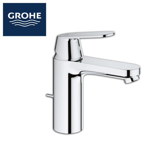 Logo Grohe. Baterie cromată unică.