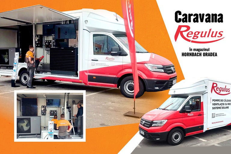 Caravana energiei Regulus vine la HORNBACH Oradea