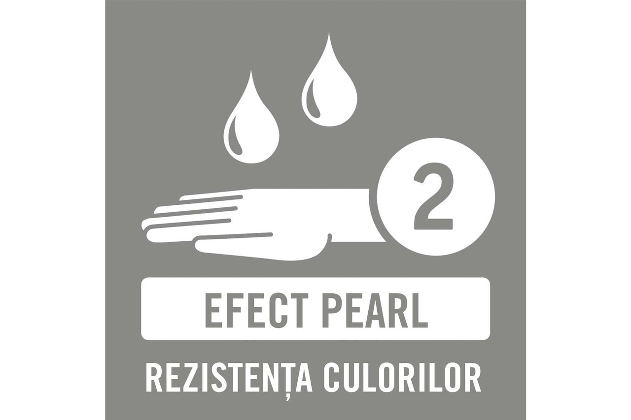 Efect perlat și rezistență a culorilor