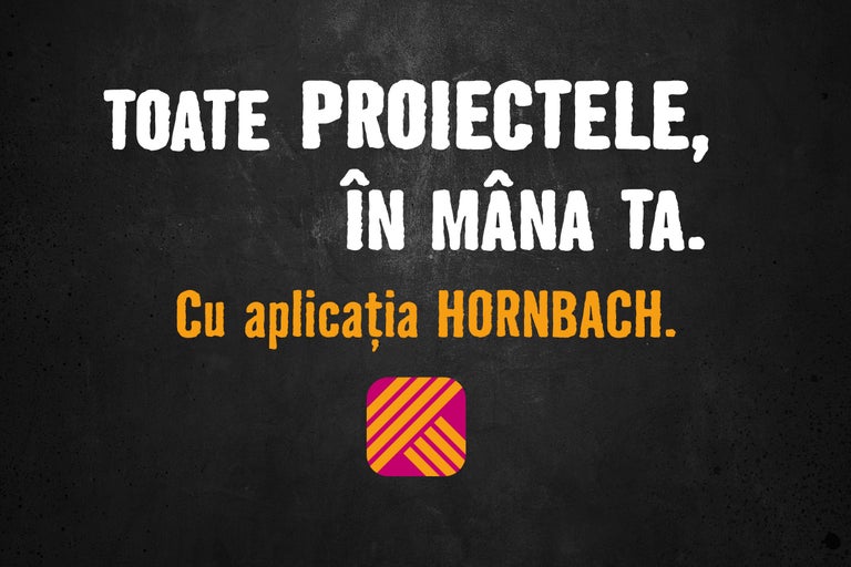 Toate proiectele, în mâna ta. Cu aplicația Hornbach.