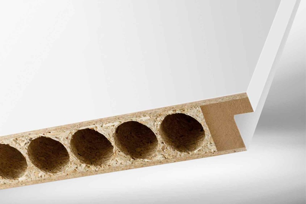 Placă de mobilier cu găuri