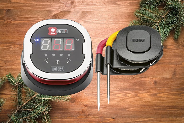 Termometru pentru grătar Weber iGrill 2 cu doi senzori și afișaj digital