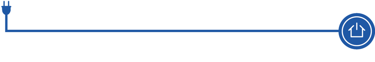 Simbol pentru conectarea la rețeaua electrică