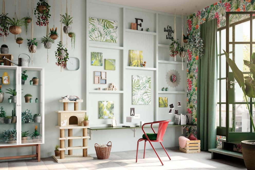 Ce este un perete cu plante Ce este un perete cu plante