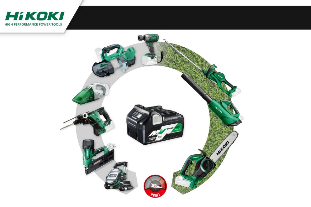 Platformă acumulatori de la Hikoki Platformă acumulatori de la Hikoki