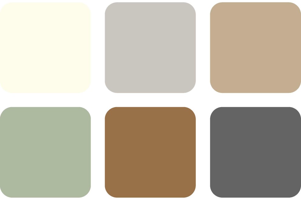 Paleta de culori stil de amenajare Perfect Day