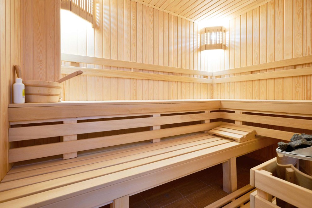 sauna interior sauna interior