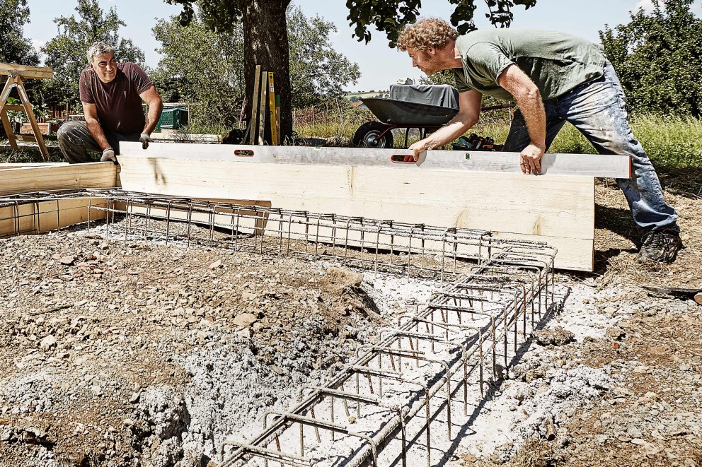 Rețeta fundației de beton pentru garaj