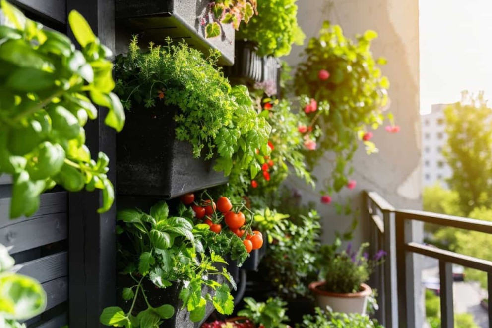 Îngrijirea și întreținerea grădinii verticale de pe balcon Îngrijirea și întreținerea grădinii verticale de pe balcon
